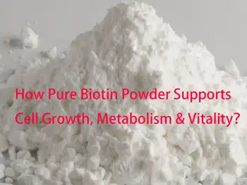 How Pure Biotin Powder Supports Cell Growth, Metabolism & Vitality？